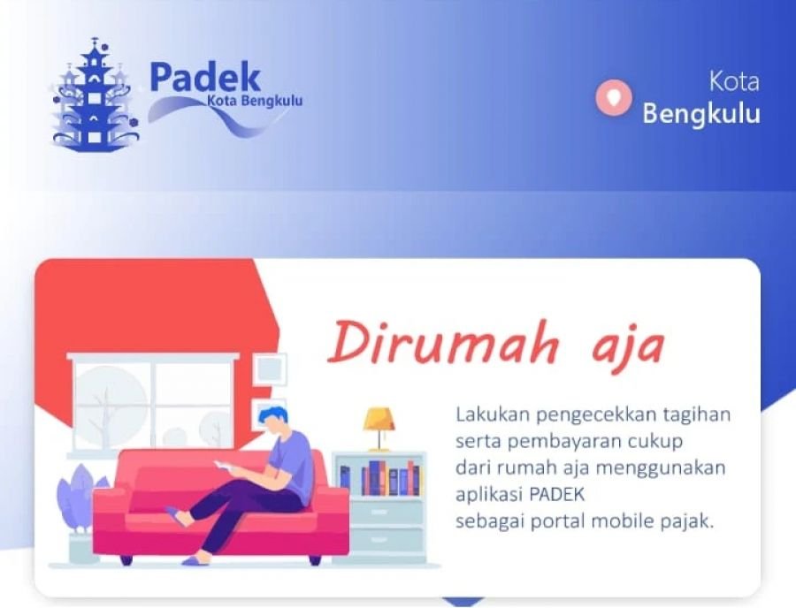 Aplikasi PADEK Resmi Mengudara, Warga Bengkulu Kini Bisa Bayar Pajak dari Rumah Sambil Minum Kopi