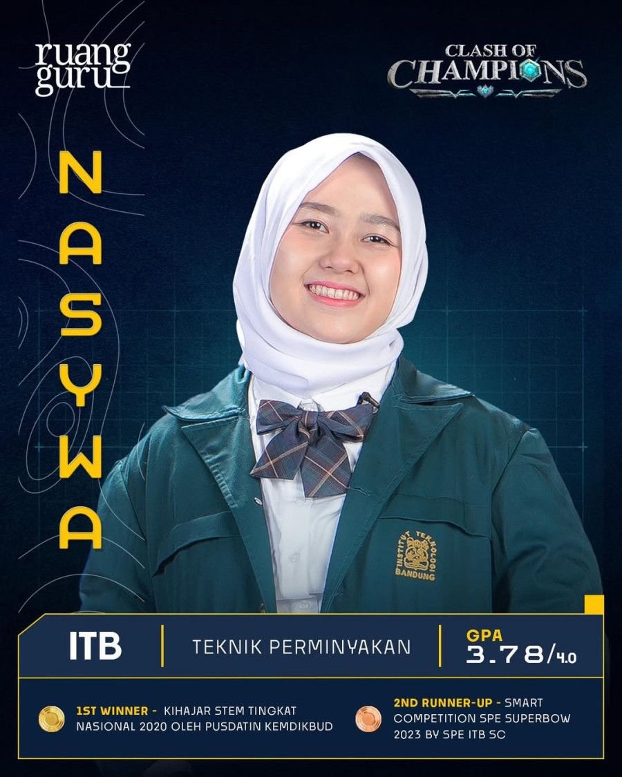 Eksklusif! Nasywa Dwiammara 'Clash of Champions' Pulang Kampung Secara Virtual, Bakar Semangat Pemuda Bengkulu di RYC 3