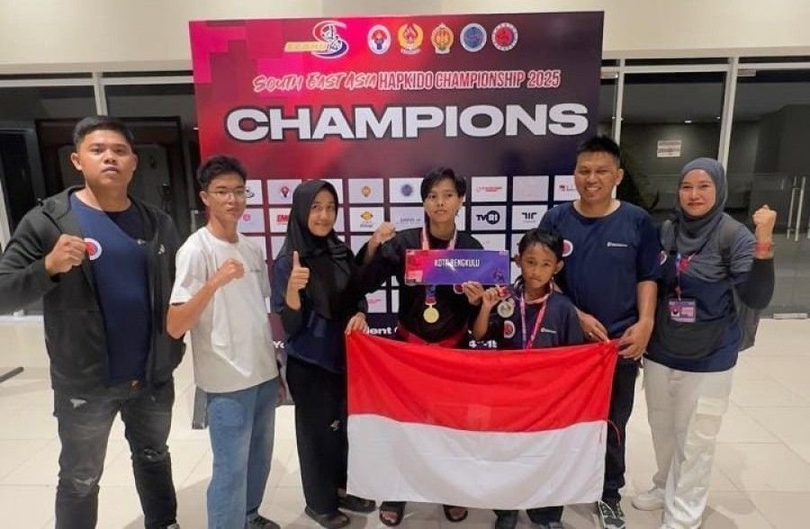 Gebrakan di Kancah Internasional: Atlet Hapkido Bengkulu Ukir Sejarah, Sabet 4 Medali di Kejuaraan Asia Tenggara!