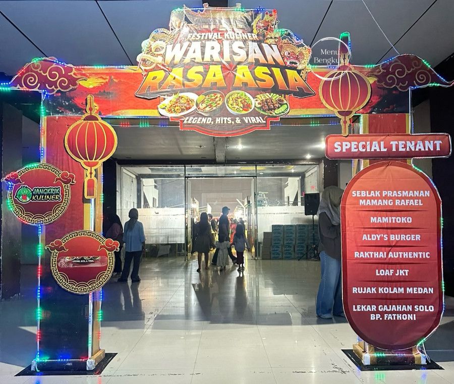 Surga Kuliner Hadir di Balai Buntar! Festival Warisan Rasa Asia Bengkulu Sajikan Cita Rasa Nusantara hingga Mancanegara