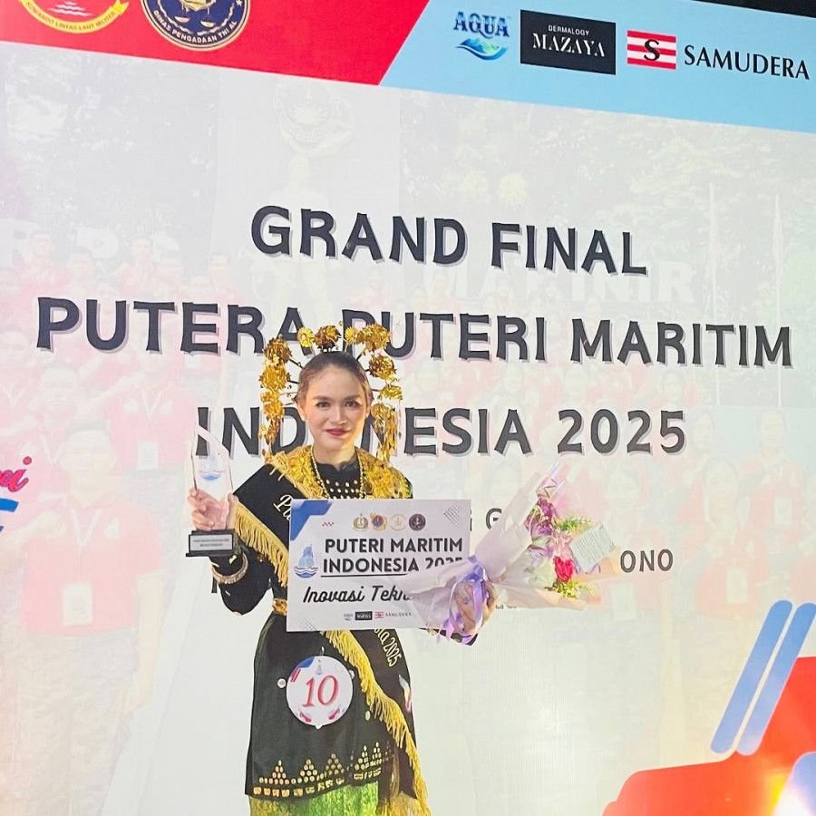 Zera Priantika Putri Harumkan Nama Bengkulu di Ajang Putera Puteri Maritim Indonesia 2025