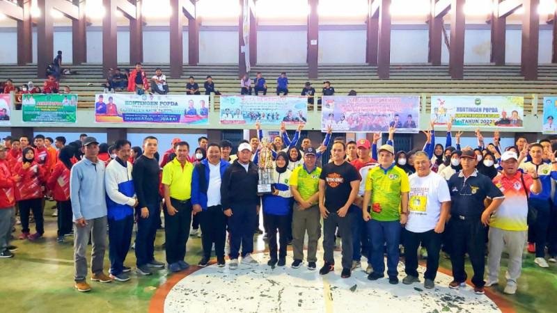 Kota Bengkulu Juara Umum POPDA Provinsi Bengkulu Tahun 2022